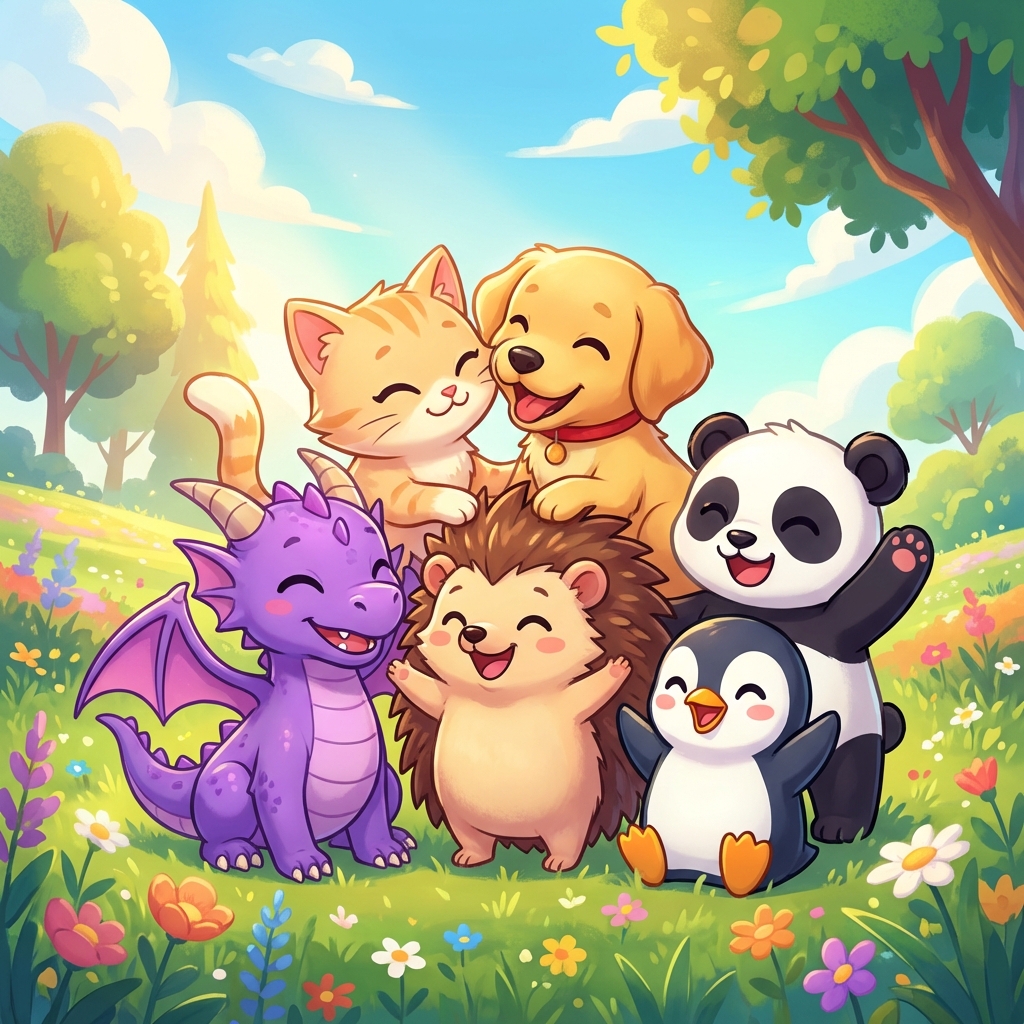 바둑펫들과 함께하는 즐거운 학습